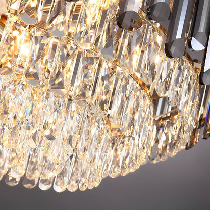 Luxurious Crystal Drop Pendant Chandelier