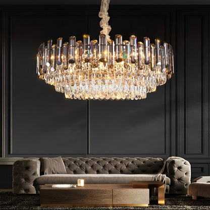 Luxurious Crystal Drop Pendant Chandelier - Halri