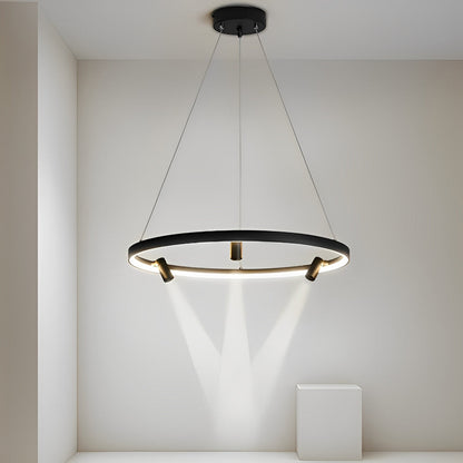 Unique Circle Pendant LED Hanging Light