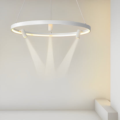 Unique Circle Pendant LED Hanging Light