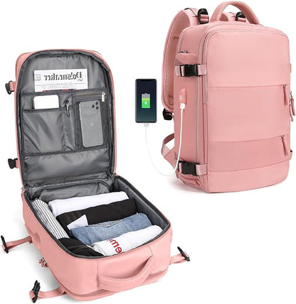 Tough Travel Backpack with USB Charger