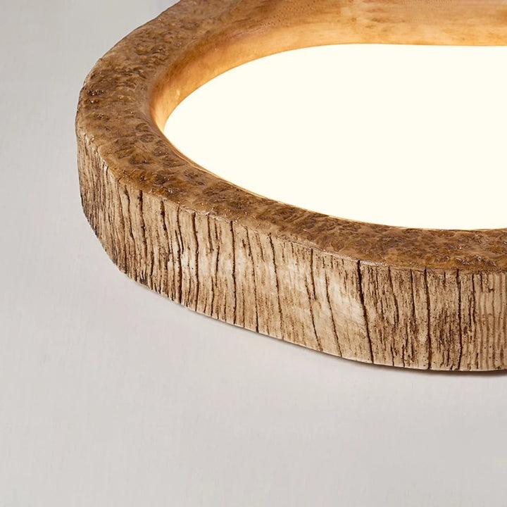 Rustic Wooden LED Ceiling Lamp - Halri