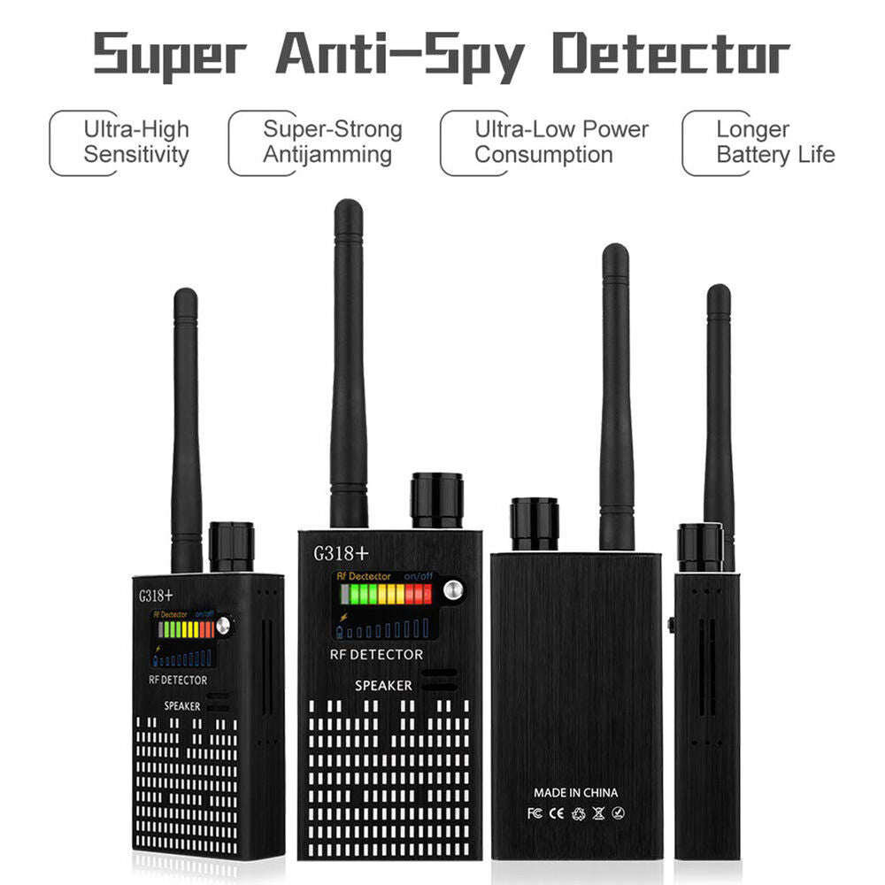 Compact Spy Camera Detector and GPS Tracker Device