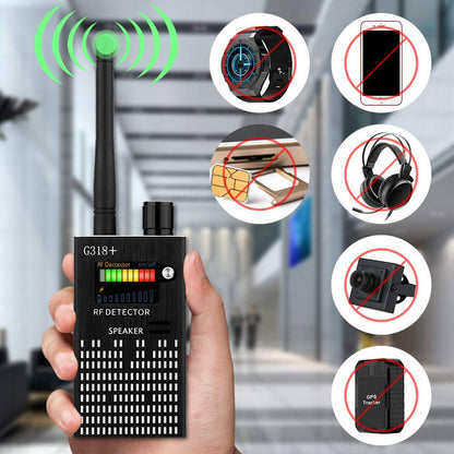 Compact Spy Camera Detector and GPS Tracker Device - Halri