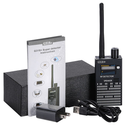 Compact Spy Camera Detector and GPS Tracker Device