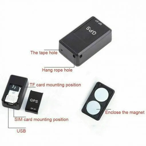 Compact Car GPS Device Magnetic Vehicle Tracker Locator