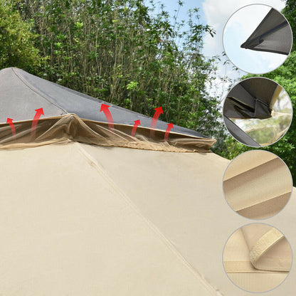 Instant Outdoor Canopy Gazebo 11x11ft Pop Up Shade