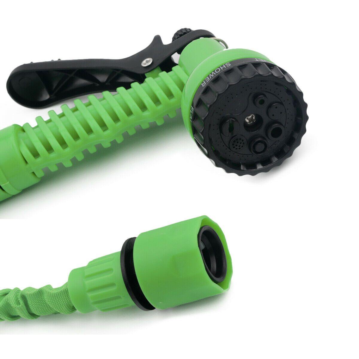 Latex Expanding Flexible Water Hose with Spray Nozzle - Until Times Up