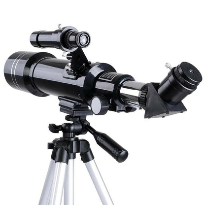 Compact Beginner Refractor Telescope 400/70mm 66x Magnification - Halri