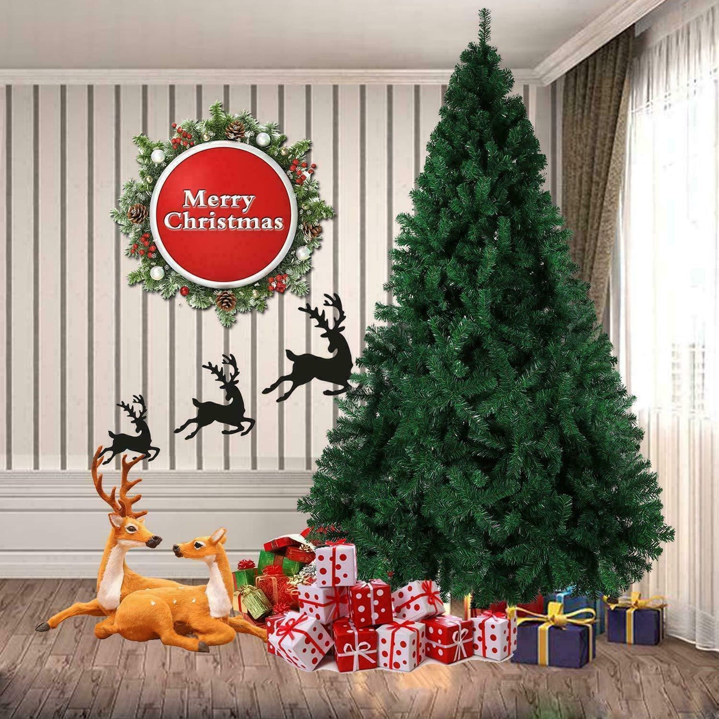 Full 7FT Premium Christmas Tree 1000 Branches