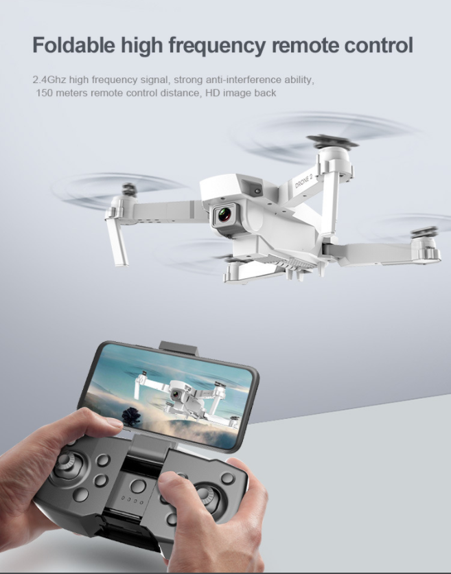 4K FPV Wifi RC Drone With UHD Camera | Foldable Quadcopter Drone - Until Times Up