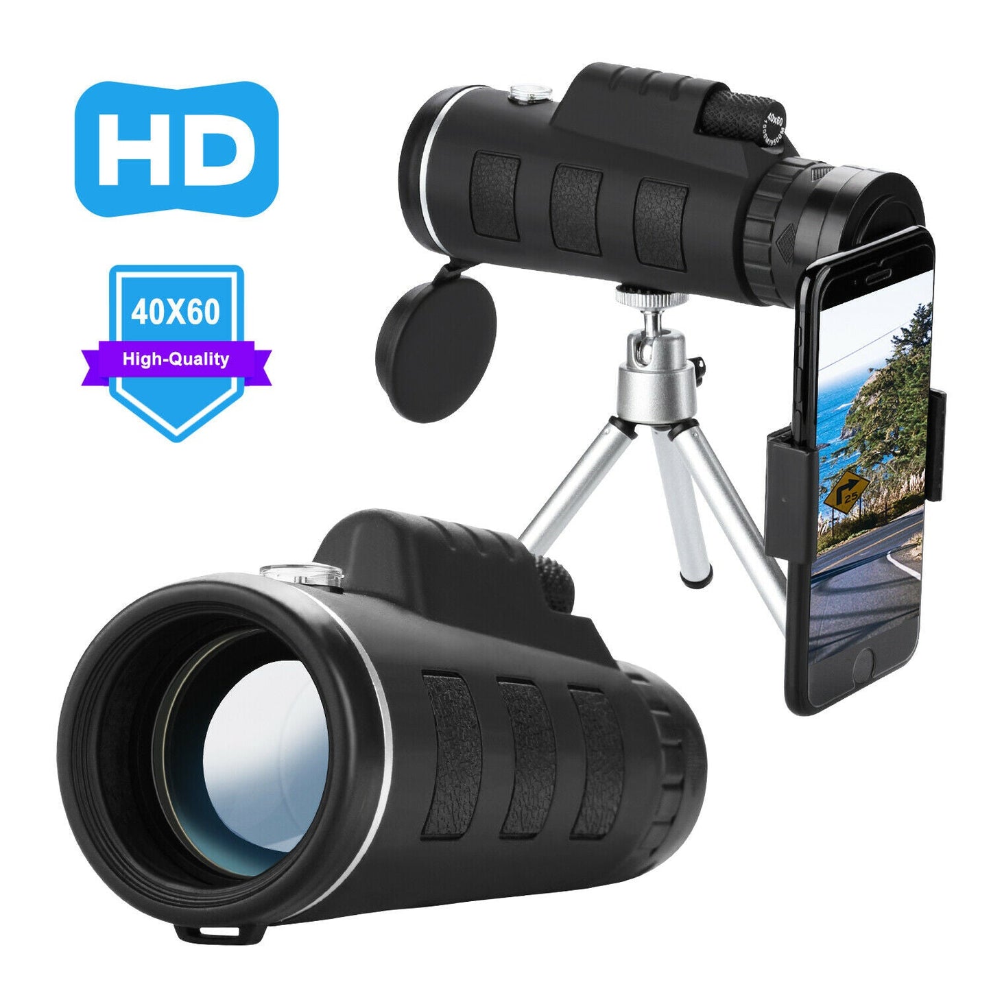 Portable Night Vision Monocular Telescope For Hiking - Halri