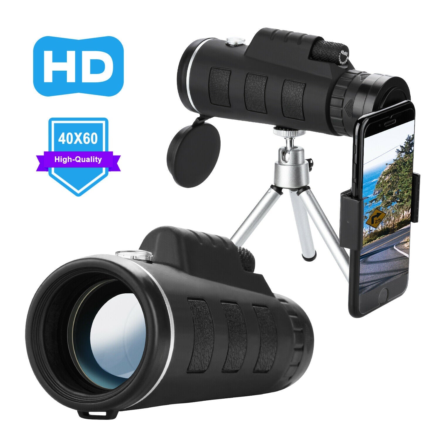 Portable Night Vision Monocular Telescope For Hiking - Halri