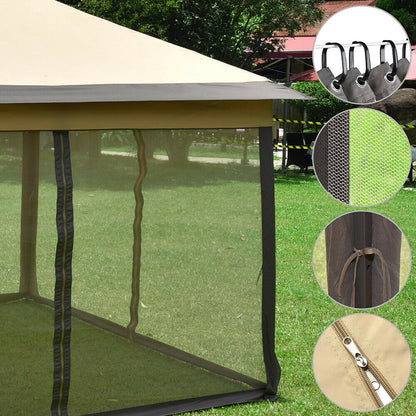 Instant Outdoor Canopy Gazebo 11x11ft Pop Up Shade