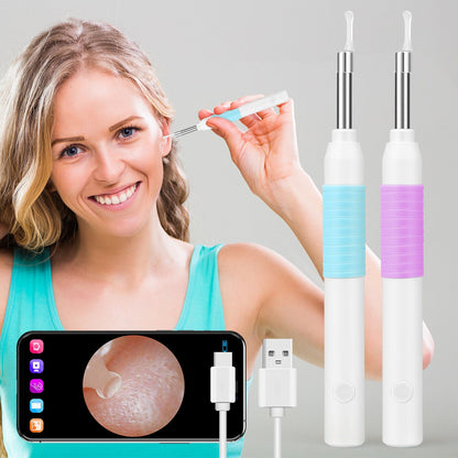 Wireless Ear Cleaner Endoscope Removal Kit - Halri
