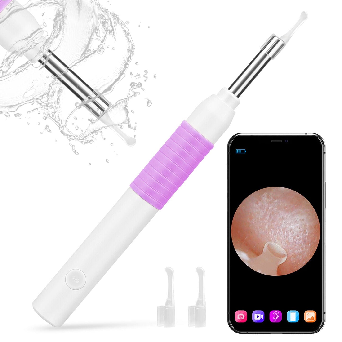 Wireless Ear Cleaner Endoscope Removal Kit