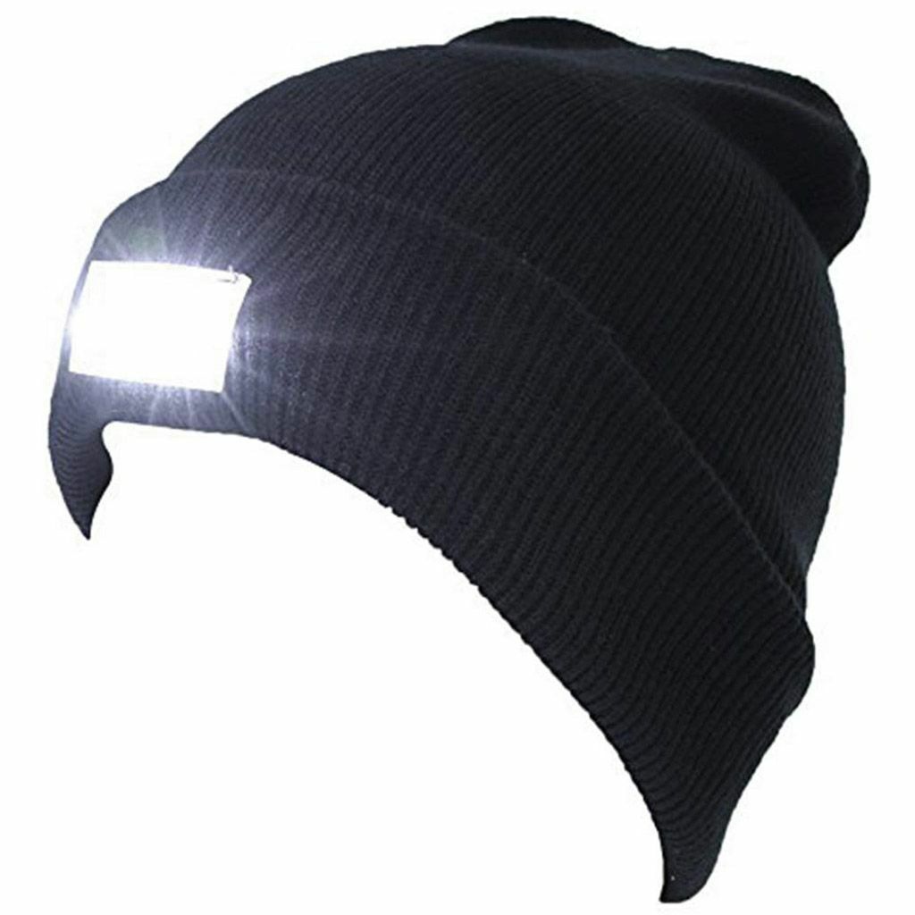 Bright LED Headband Running Light Beanie