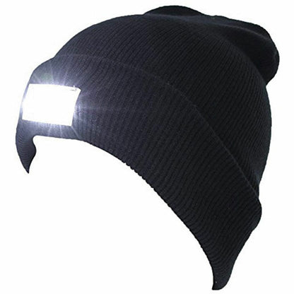 Bright LED Headband Running Light Beanie