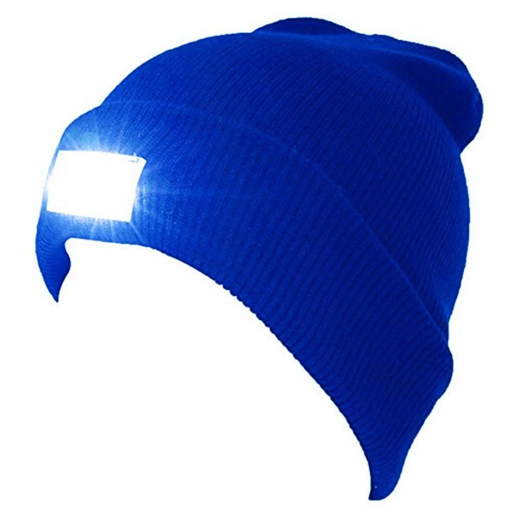 Bright LED Headband Running Light Beanie