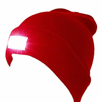 Bright LED Headband Running Light Beanie