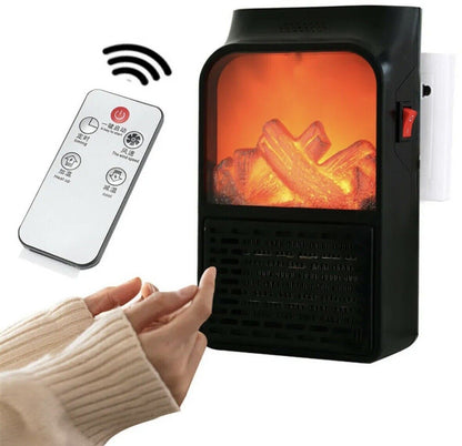 Compact Powerful Electric Space Heater for Home Use