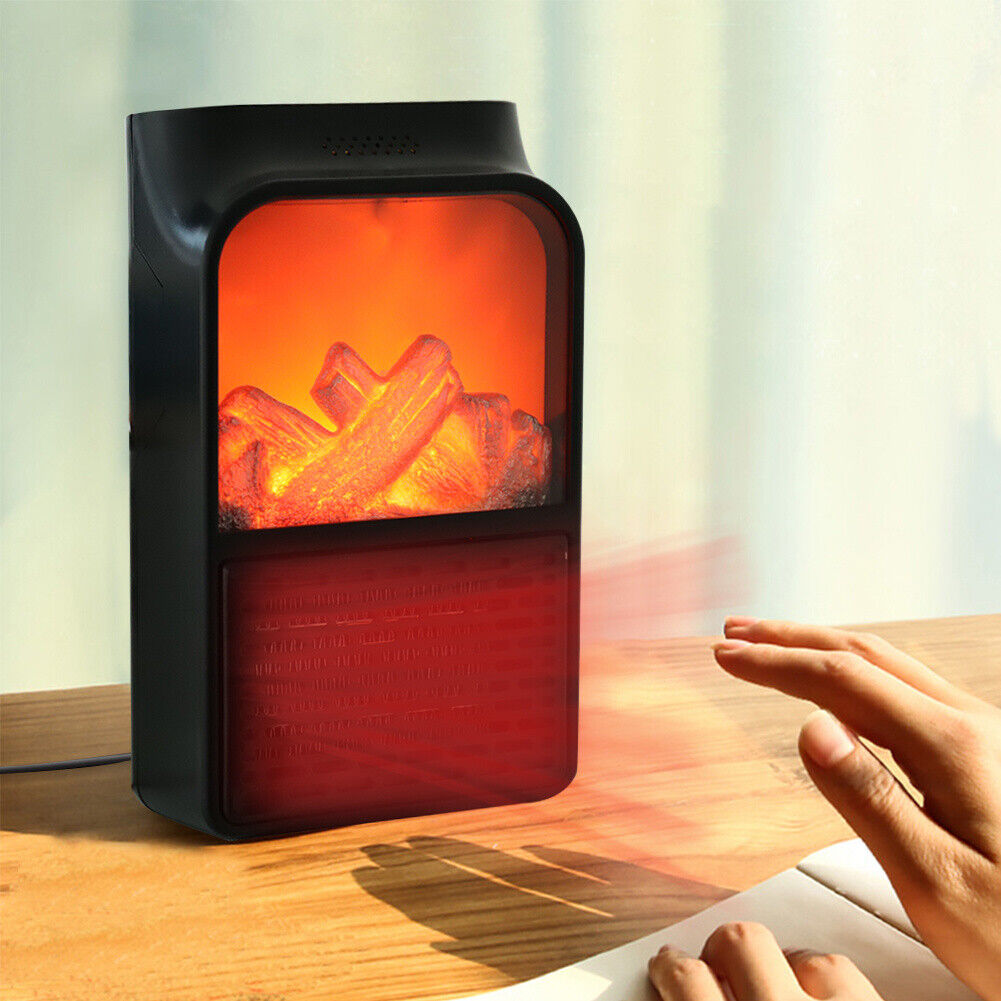 Compact Powerful Electric Space Heater for Home Use