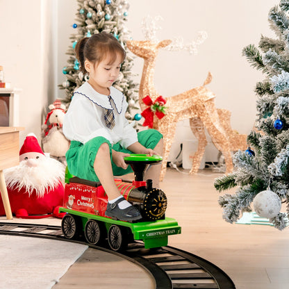 Fun Electric Ride On Train Set For Kids 6V
