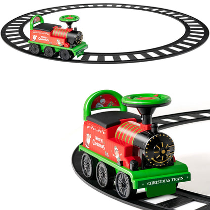 Fun Electric Ride On Train Set For Kids 6V