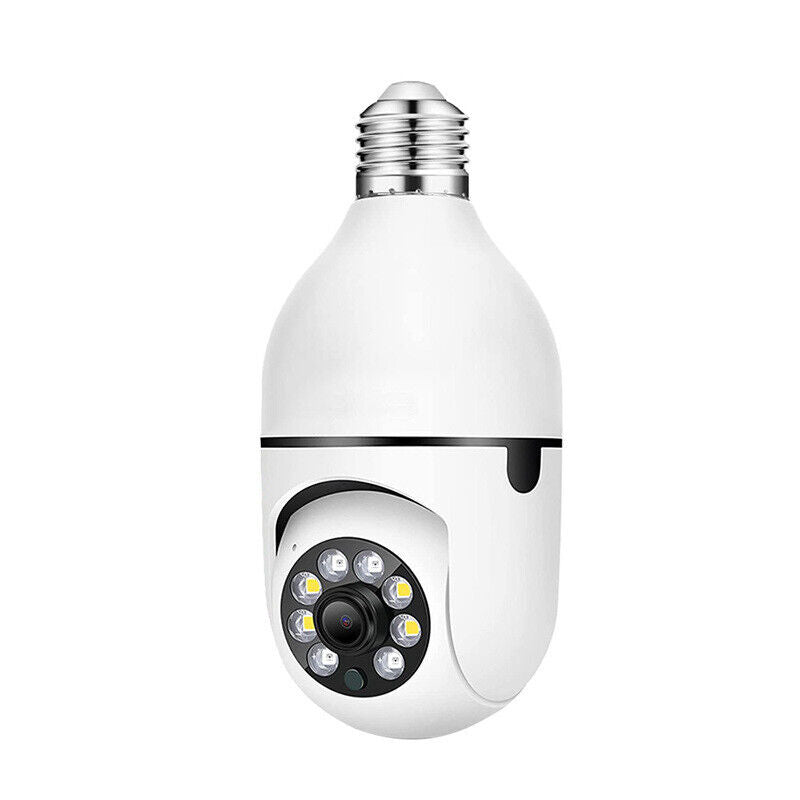 Wireless Home Security Camera Light Bulb
