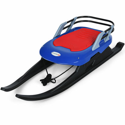 Fun Kids Plastic Toboggan Sled
