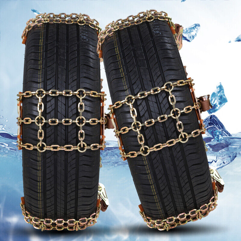 Premium Snow Tire Chains for Trucks and SUVs 8 Piece Set - Halri