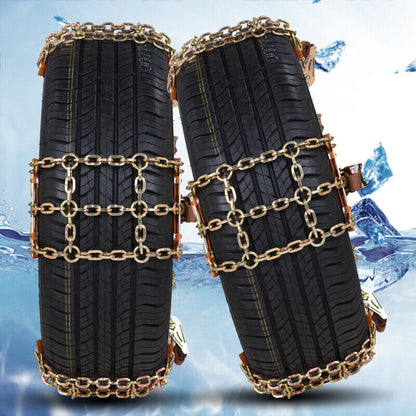 Premium Snow Tire Chains for Trucks and SUVs 8 Piece Set - Halri