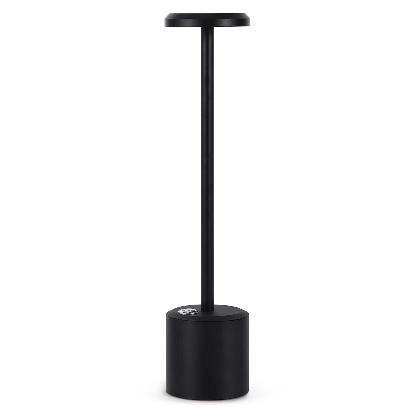 Contemporary Portable Battery LED Side Table Lamp