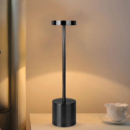 Contemporary Portable Battery LED Side Table Lamp - Halri