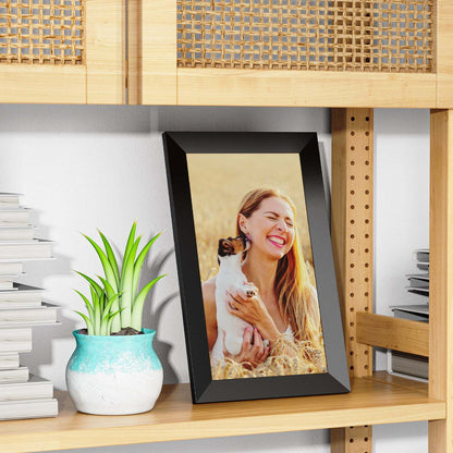 Wireless Digital LCD Photo Frame 10 Inch Touch Screen