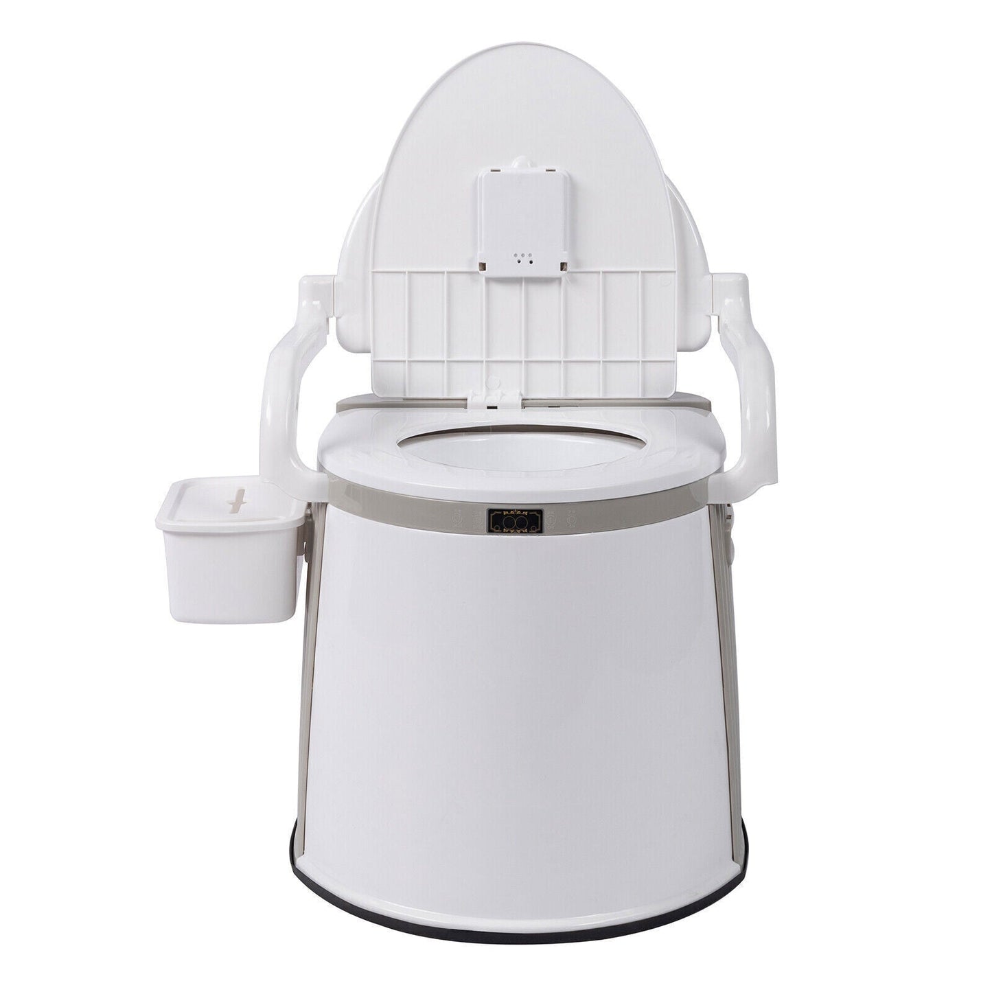 Compact Travel Toilet with Handles for Adults