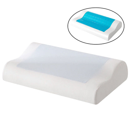 Cool Gel Memory Foam Comfort Pillow