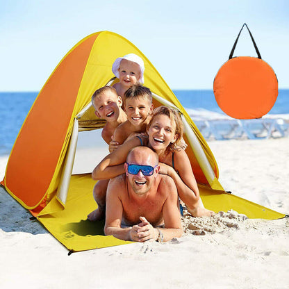 Large Portable Beach Canopy Sun Shelter Tent