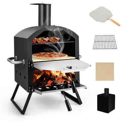 Big Wood Fired Garden Pizza Cooker Outdoor Oven