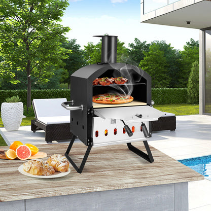 Big Wood Fired Garden Pizza Cooker Outdoor Oven