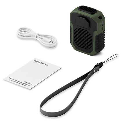 Compact Lightweight Clip On Waist Fan for Outdoor Use