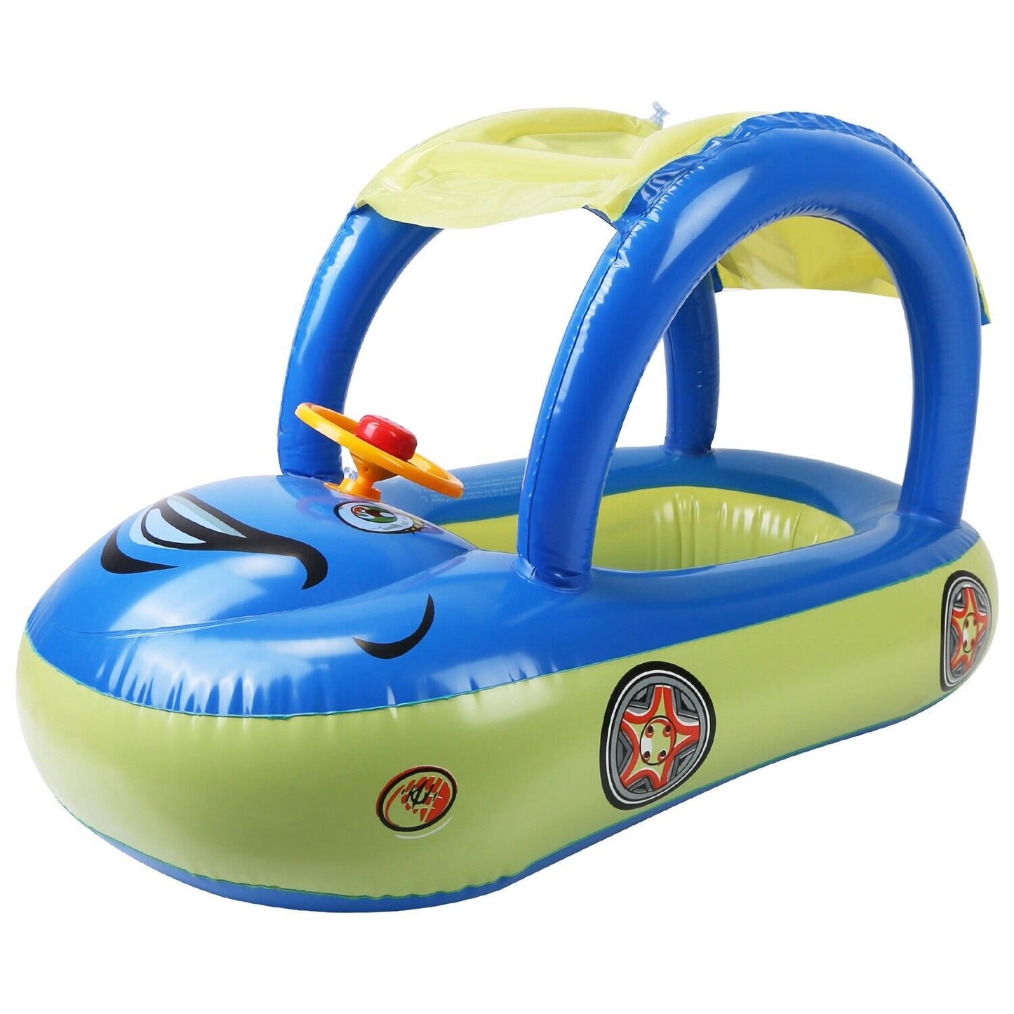 Portable Infant Pool Float With Sun Shade