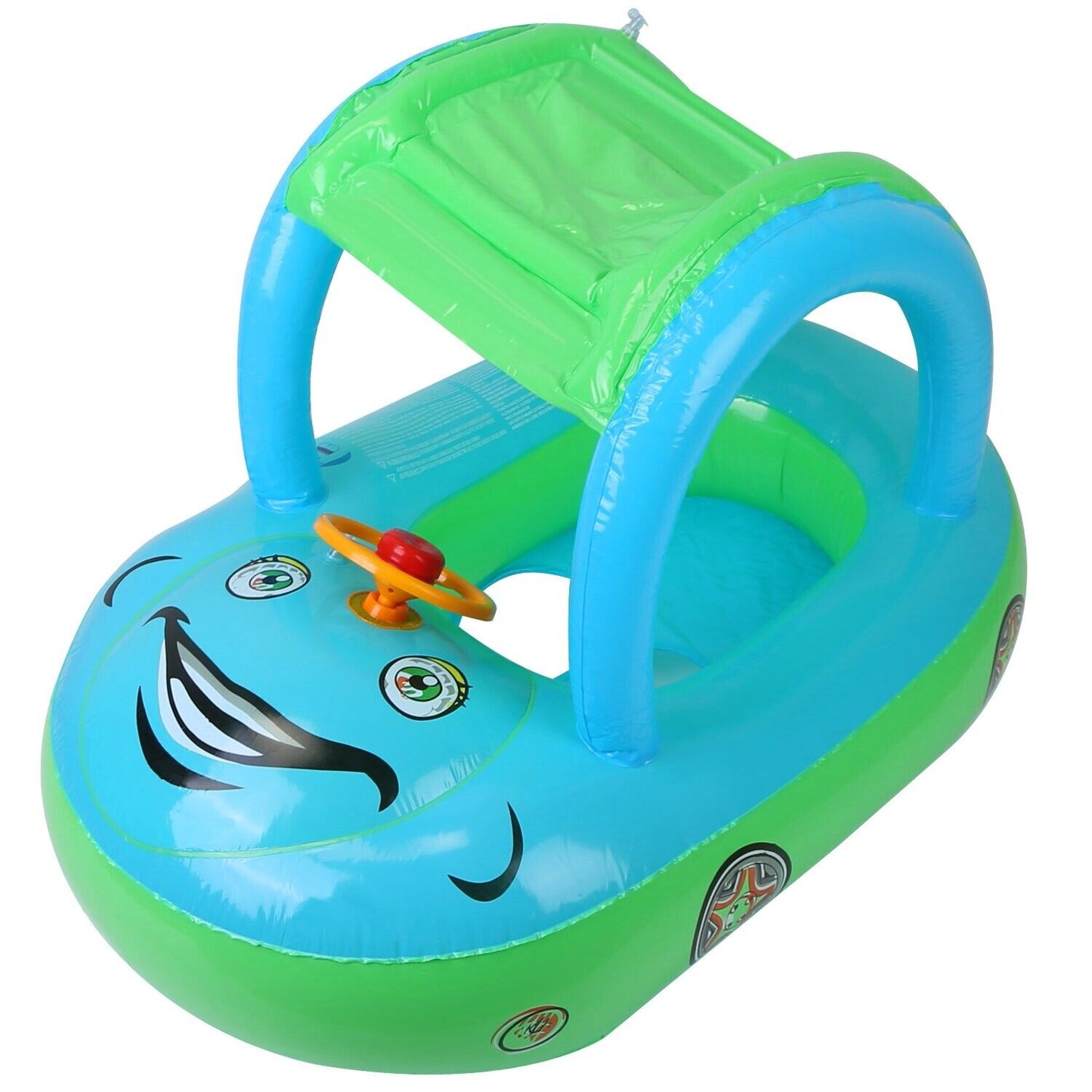 Portable Infant Pool Float With Sun Shade