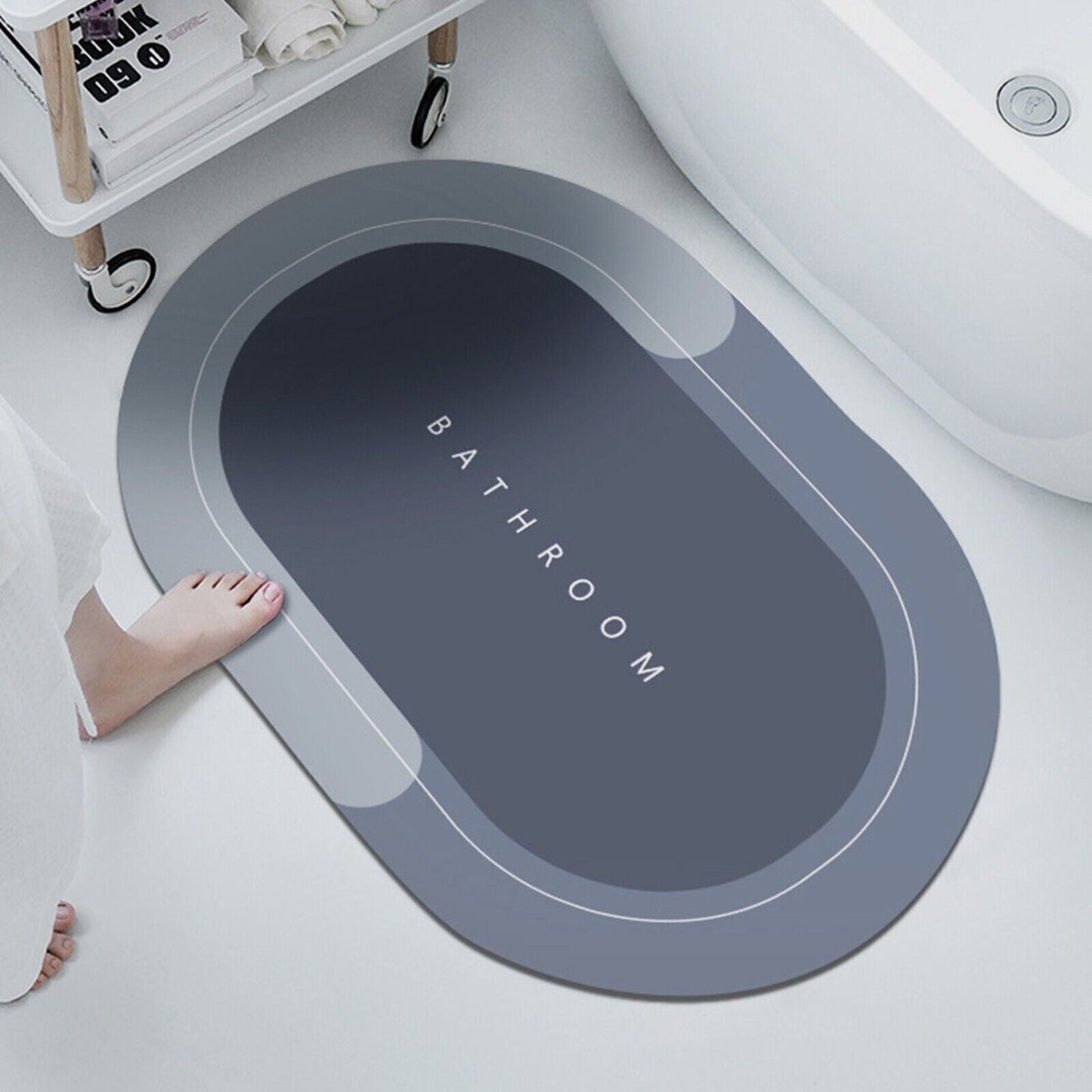 Soft Grip Anti Slip Bathroom Floor Mat