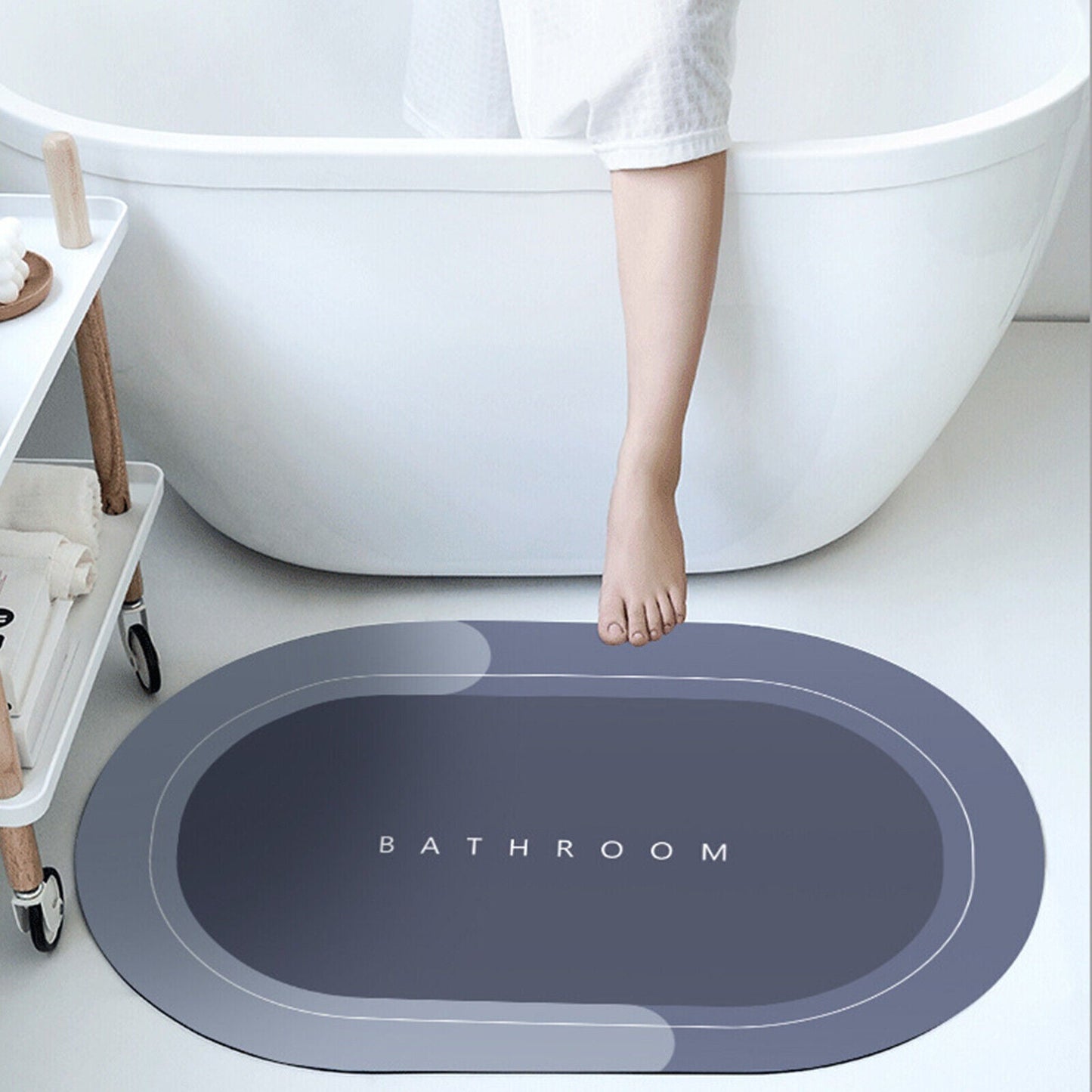Soft Grip Anti Slip Bathroom Floor Mat