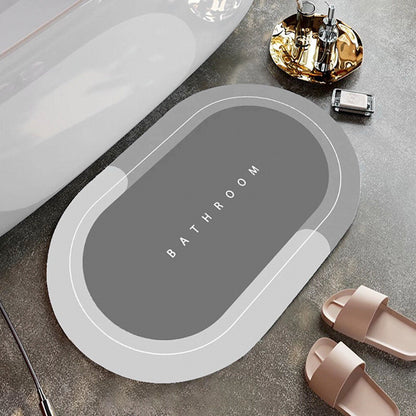 Soft Grip Anti Slip Bathroom Floor Mat