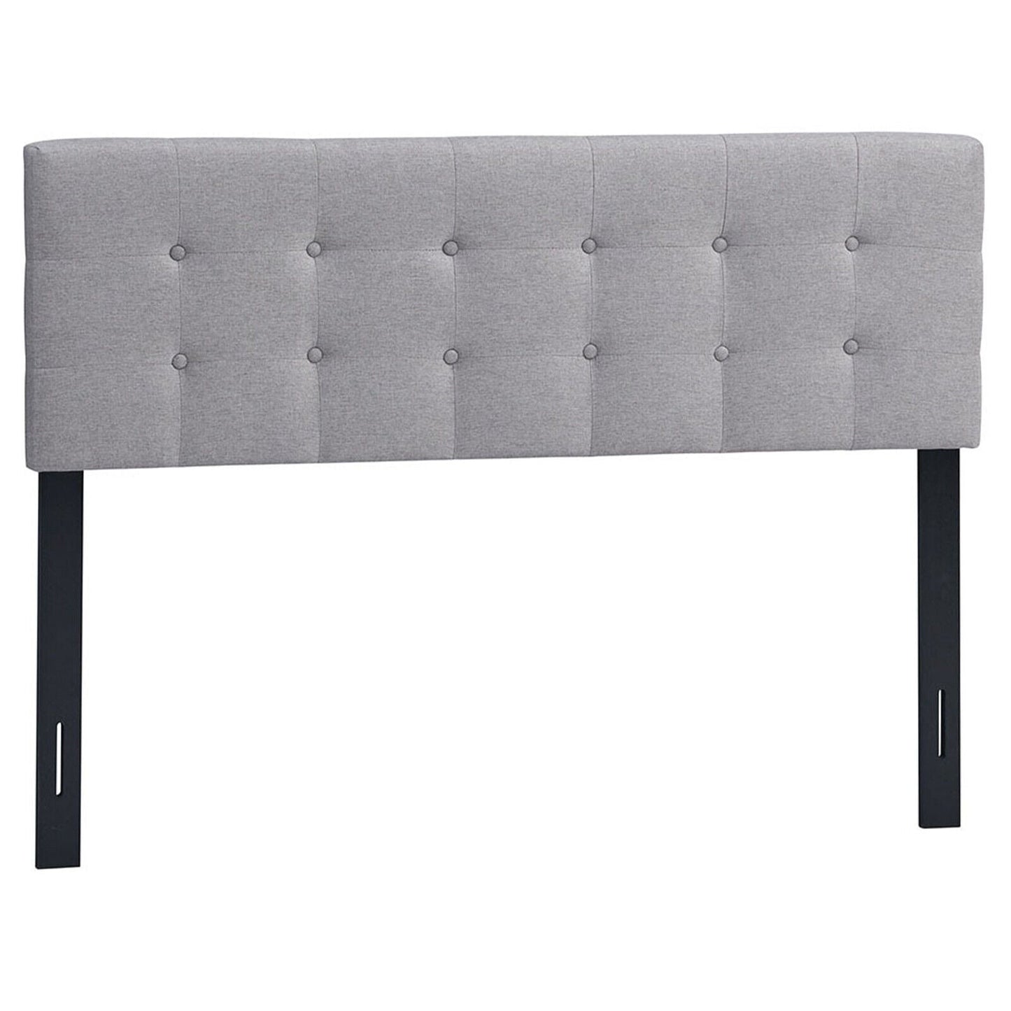 Luxury Queen Size Upholstered Fabric Headboard - Halri