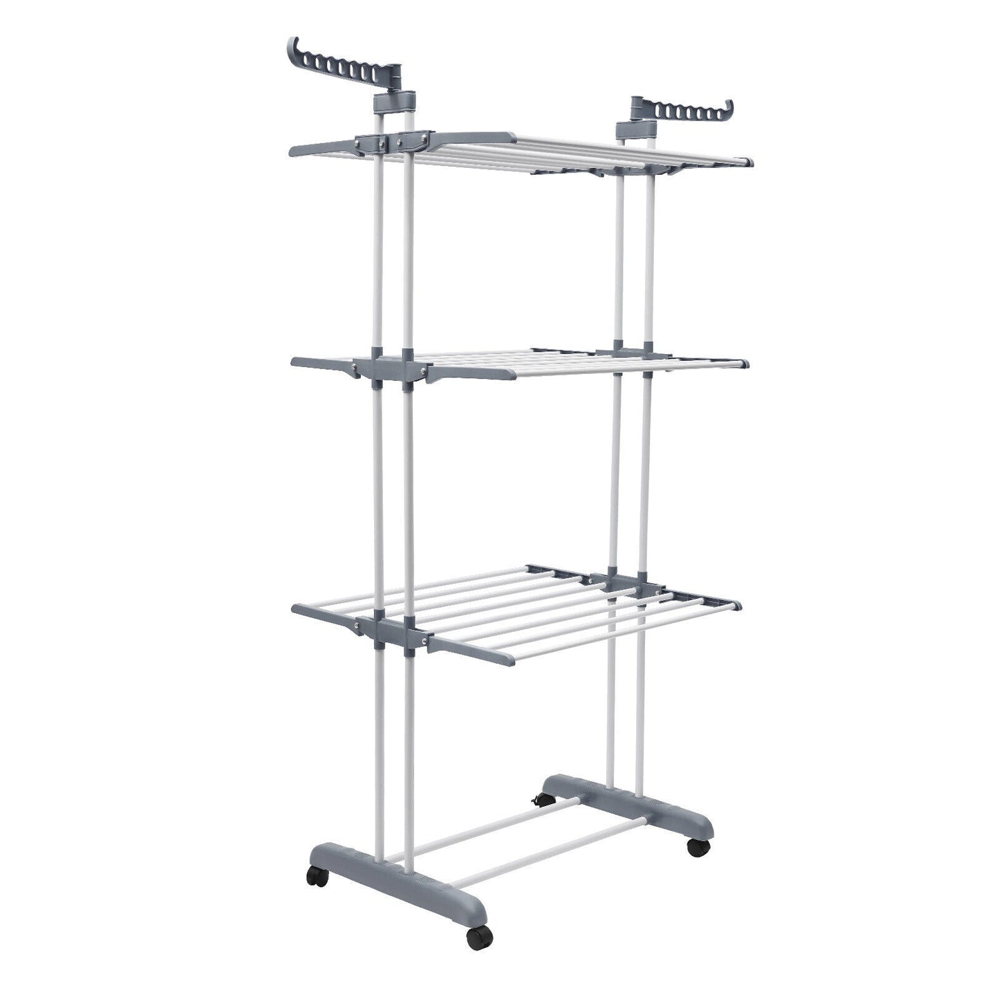 Compact Portable Steel Folding Clothes Drying Rack