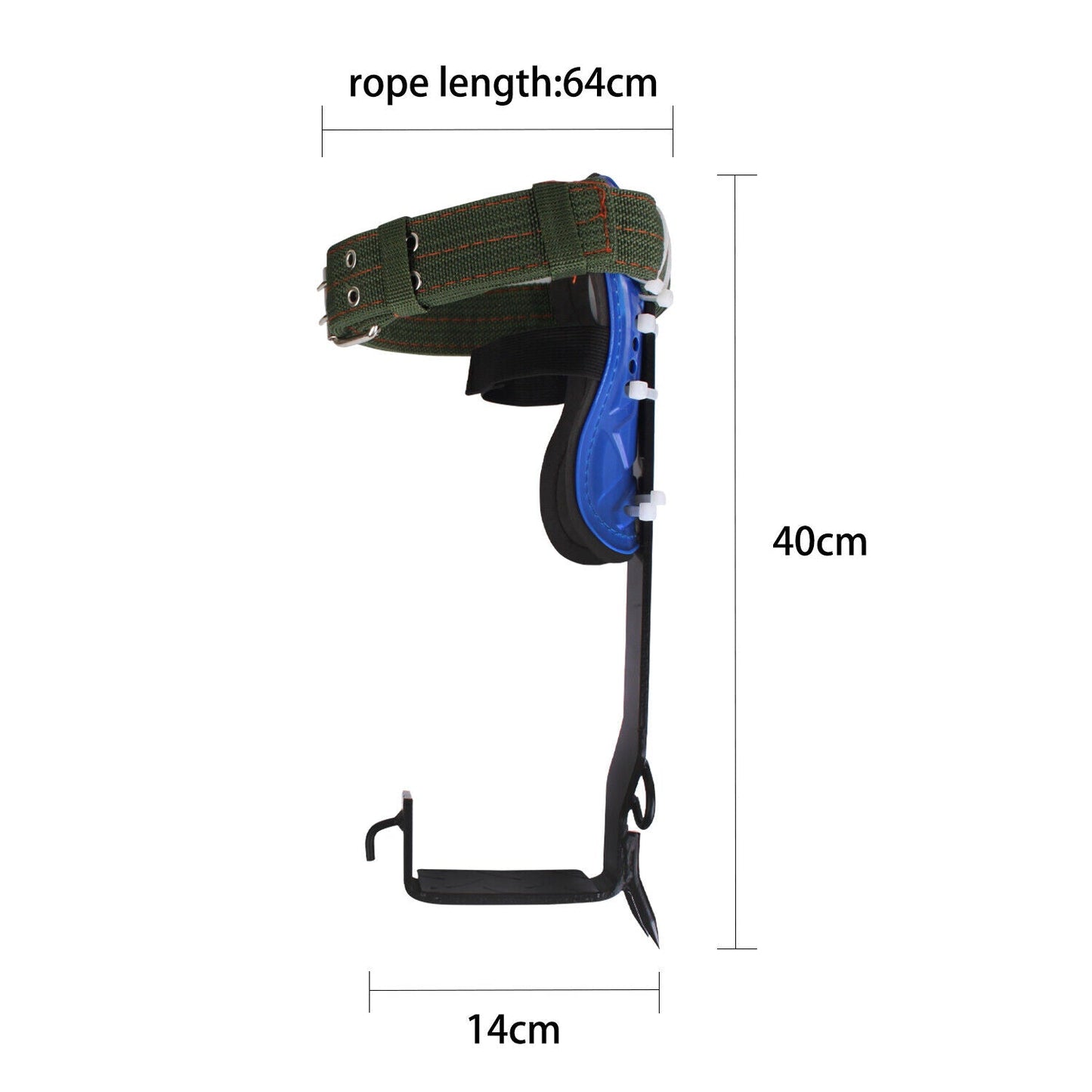 Durable Tree Climbing Boots With Safety Harness Kit