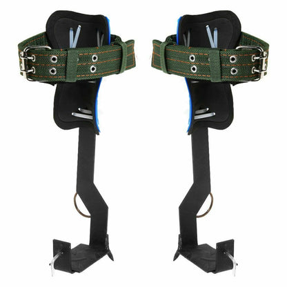 Durable Tree Climbing Boots With Safety Harness Kit